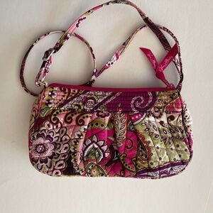 Vera Bradley Very Berry Paisley Crossbody Small Shoulder Bag  NWOT